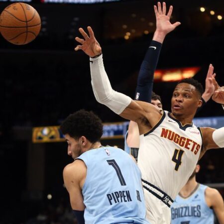 Russell Westbrook z Nuggets zaznamenal 200. triple-double v kariéře