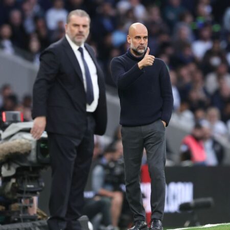 Ange Postecoglou: Spurs mohou srazit Guardiolovo Man City z vrcholu