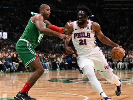 Výhra 76ers nad Celtics ukazuje potenciál Philly, říká Embiid