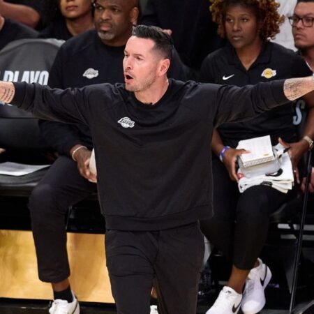 Praxe Redick Lauds Lakers, Bemoans dříve nedostatek zaměření