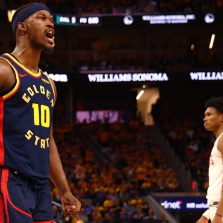 Jimmy Butler hraje zraněním, když válečníci vyhrají vyhřívanou hru 4