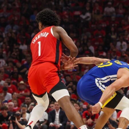 Amen Thompson’s All-Around Game 5 Powers Rockets od Warriors