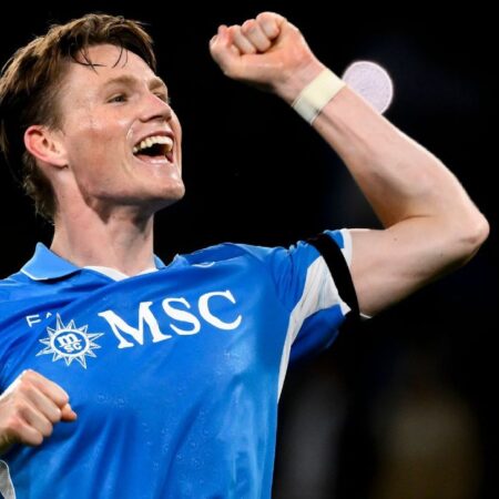 Napoli’s Conte: McTominay je úplnější než když v Man United