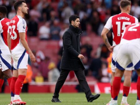 Mikel Arteta: Arsenal musí používat „vztek“ nad ztrátou Bournemouth vs. PSG
