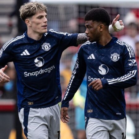 Hodnocení Man United: Garnacho jasná jiskra; Mladé hvězdy bojují