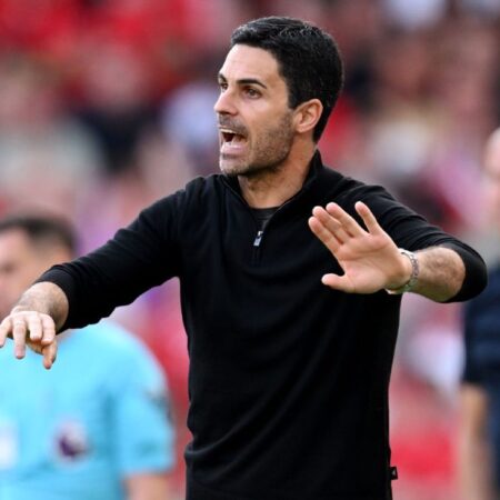 Liverpool vs. Arsenal: Mikel Arteta Rails proti „nepřijatelnému“ výkonnosti