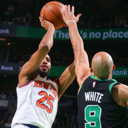 2025 Play-off NBA: Sledujte Knicks-Celtics a Warriors-Wolves Live