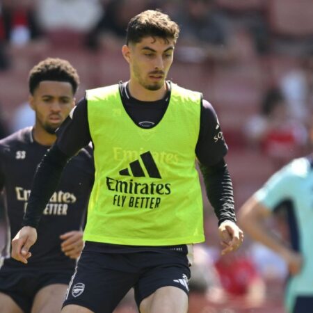 Arsenal’s Mikel Arteta: Kai Havertz transformoval tělo během zranění
