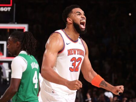 Knicks porazil Celtics o 38, zarezervoval si dlouho očekávané místo ve východním finále
