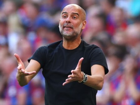 Final FA Cup Final: Man City Penalty Taker ‚Rozhodl se na hřišti, „říká Pep Guardiola