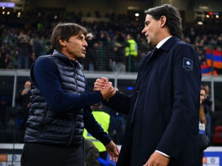 Napoli’s Conte, Inza’s Inzaghi zakázal pro rozhodčí Serie A