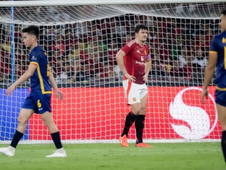 Man United trpí po porážce po sezóně ASEAN All-Stars