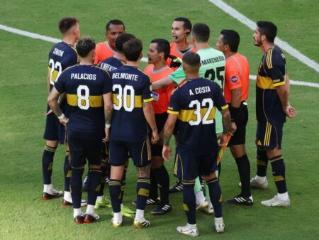 Hráči Boca kritičtí vůči rozhodčímu po návratu Benfica Penalty Sparks