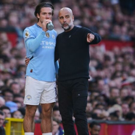 Pep Guardiola signalizuje výstup Jacka Grealish’s Man City: „Musí hrát“