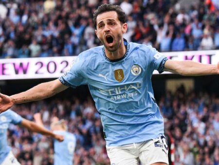 Bernardo Silva jmenoval kapitán New Manchester City