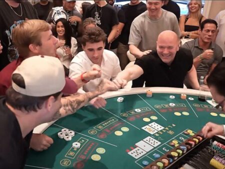 Dana White Power-Slaps Fontainebleau vyhráním 1,2 milionu dolarů v Baccarat