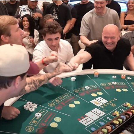 Dana White Power-Slaps Fontainebleau vyhráním 1,2 milionu dolarů v Baccarat
